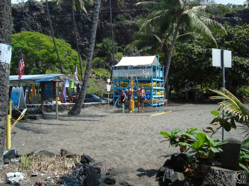 Ho'okena Beach Park in Captain Cook, Big Island, Hawaii Hawaiian