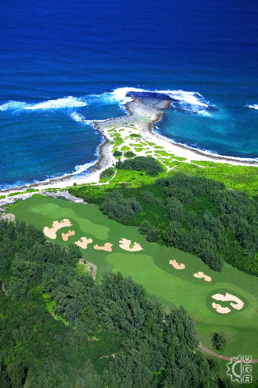 Arnold Palmer Golf Course at Turtle Bay in Turtle Bay, Oahu, Hawaii