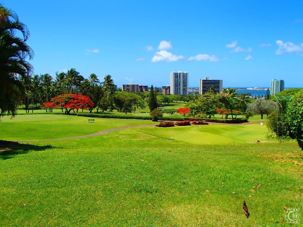 Pearl Country Club Golf Course in Aiea, Oahu, Hawaii Hawaiian Beach