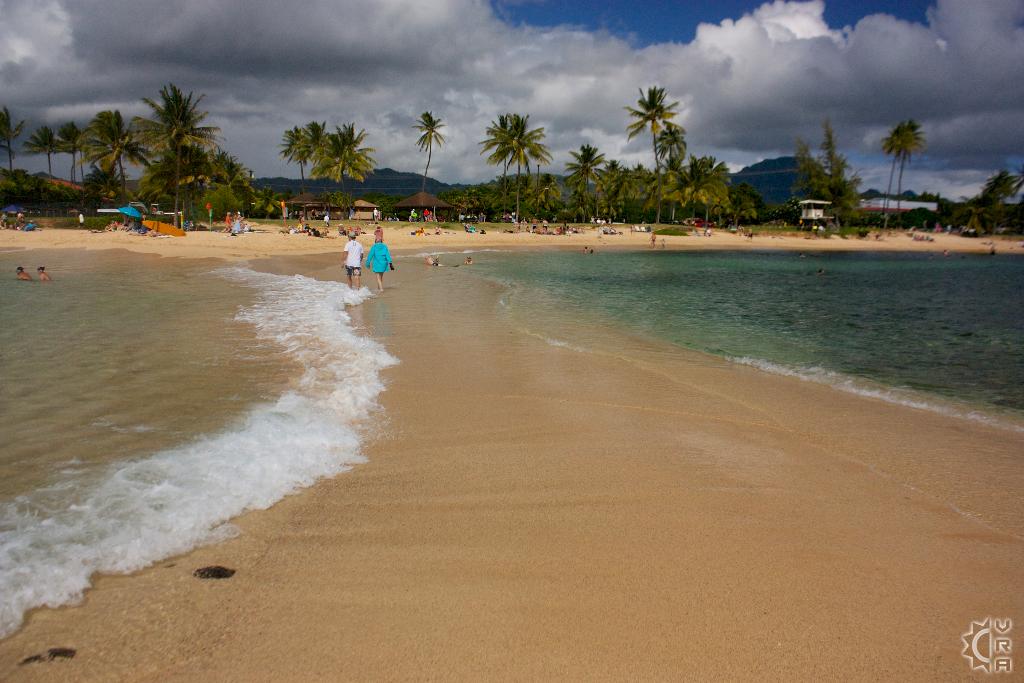 Poipu Beach Park and Brennecke's Beach in Poipu, Kauai, Hawaii ...